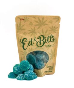 Ed ‘n Bills Candy Edibles Blue Raspberries