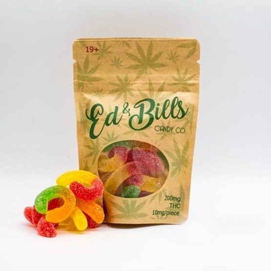 Ed ‘n Bills Candy Edibles Gummy Worms