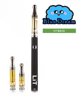 Lit Vape Pens Blue Dream Cannabis Strain Hybrid 1