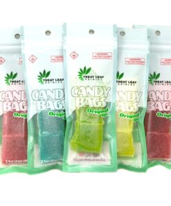 Treat Leaf Edibles Original 40mg THC Candy Bags 3 Pack Gummy