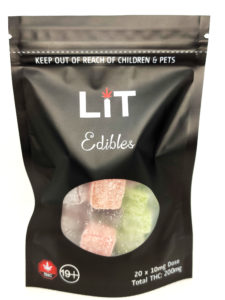 LIT Edible Gummy Candy Bag LIT Edible Gummy Candy Bag