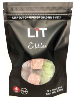 LIT Edible Gummy Candy Bag