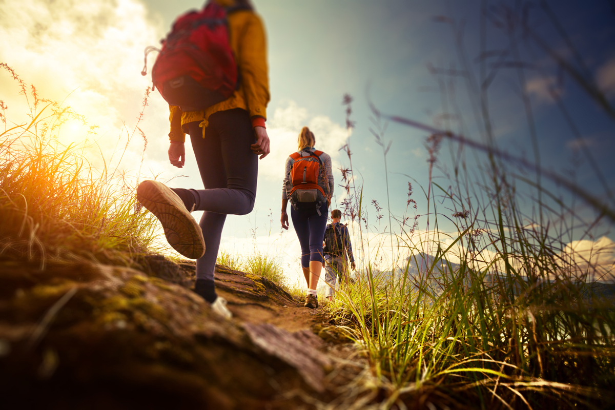 weed hiking