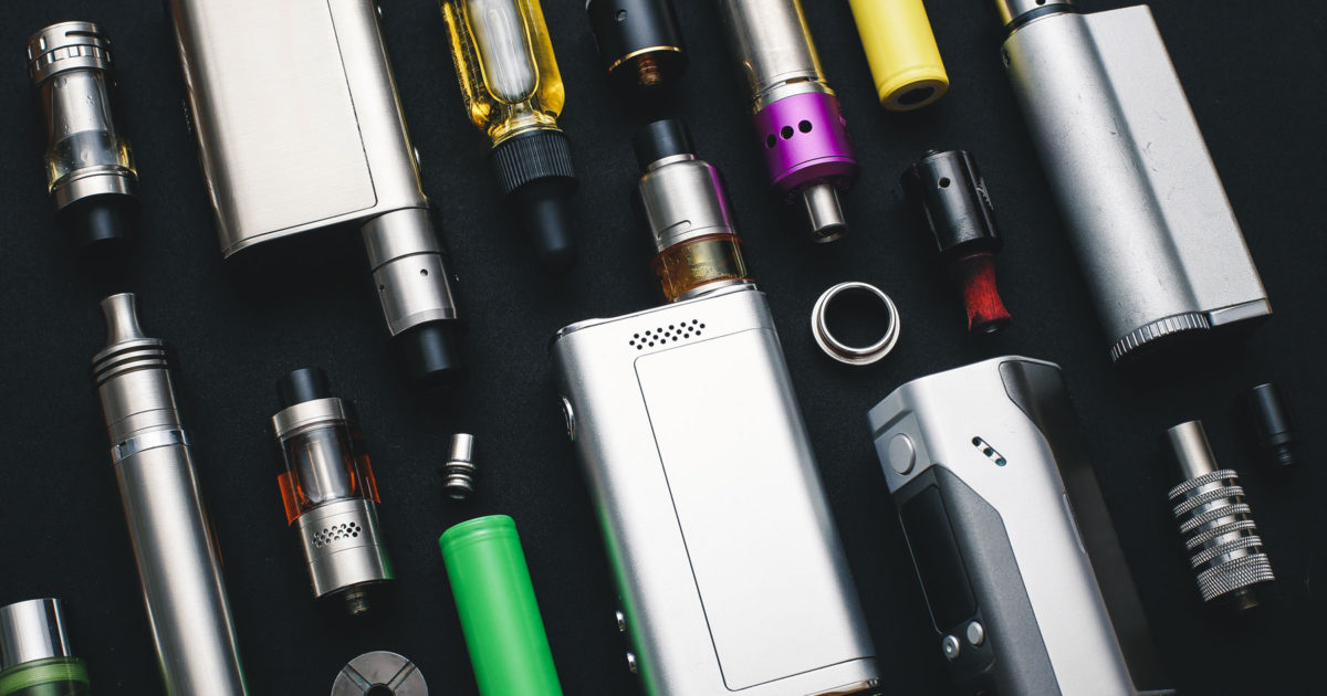 different types of vape batteries