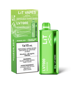 LiT LV7000 Smart Disposable Nicotine Vape 15 Guava LiT Vape Pen