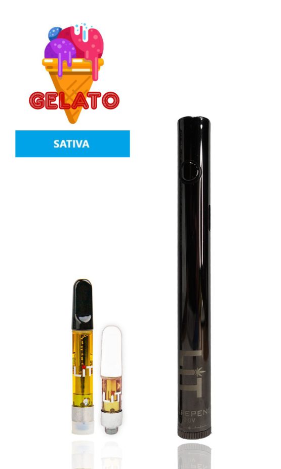 Gelato LiT Vape Pens THC Sativa
