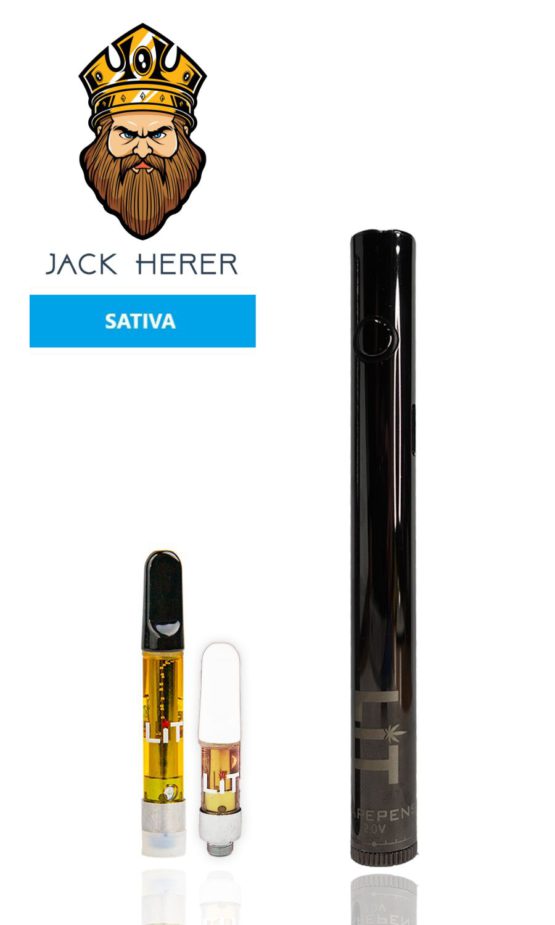Jack Herer LiT Vape Pens THC Sativa
