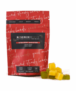 RoseBud StraightShooter Gummy Candy Edibles CBD