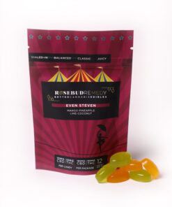 Rosebud Remedy Even Steven Gummy Edibles THC CBD 1