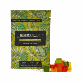 Rosebud Remedy Lounge Lizard Gummy Edibles THC 1