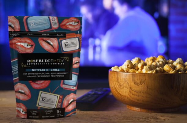 Rosebud Remedy Netflix n’ Chill Gummy Edibles THC 2