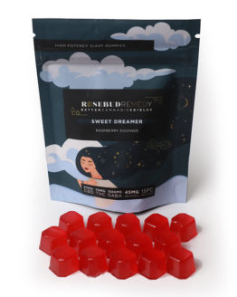 Rosebud Remedy Sweet Dreamers Gummy Candy Edibles CBD THC 1