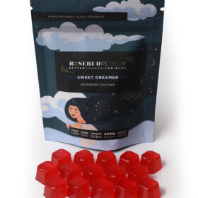 Rosebud Remedy Sweet Dreamers Gummy Candy Edibles CBD THC 1