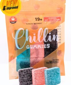 360mg 9 Pack gummy bag with New and Improved