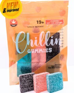 360mg 9 Pack gummy bag with New and Improved