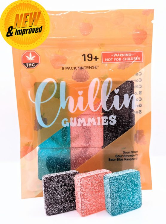 360mg 9 Pack gummy bag with New and Improved