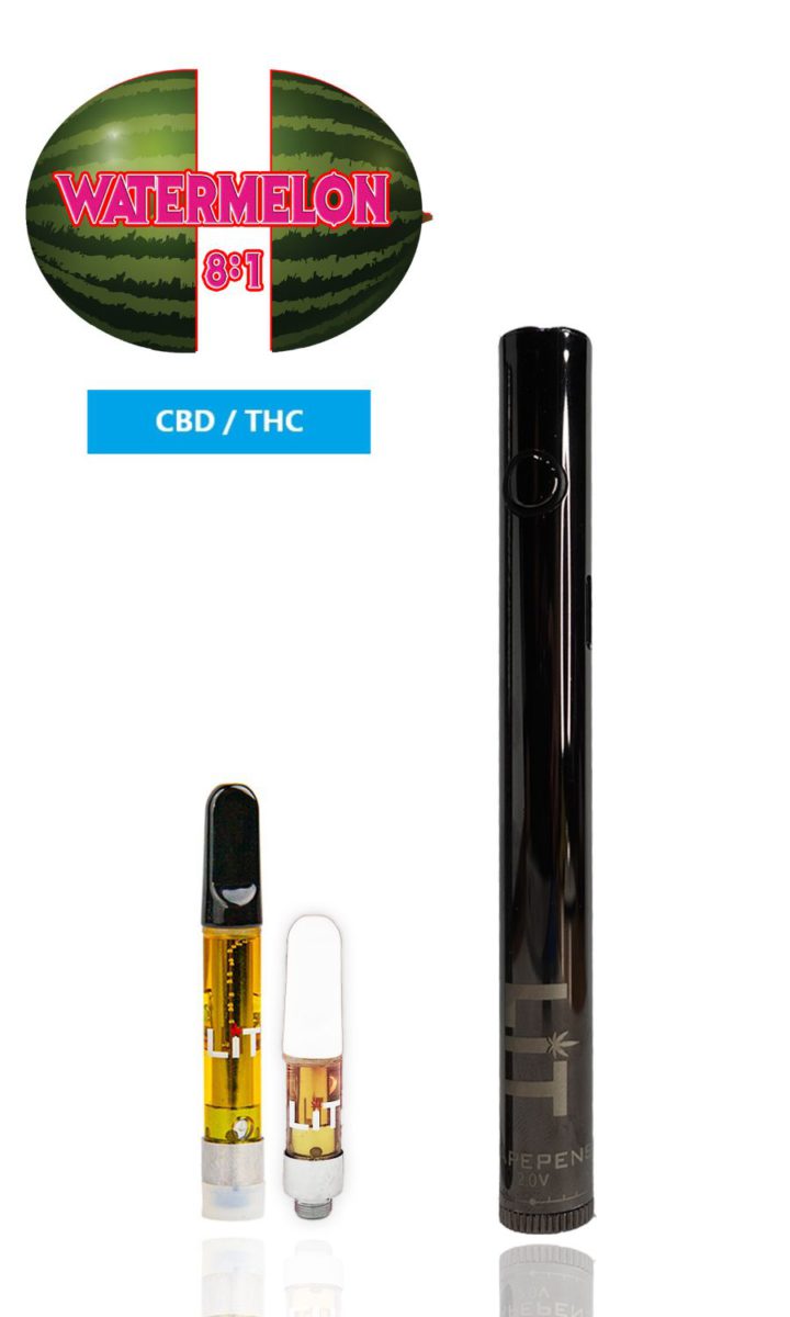 Watermelon CBD THC LiT Vape Pens scaled