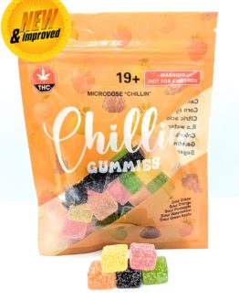 200mg Microdose gummy bag with New and Improved