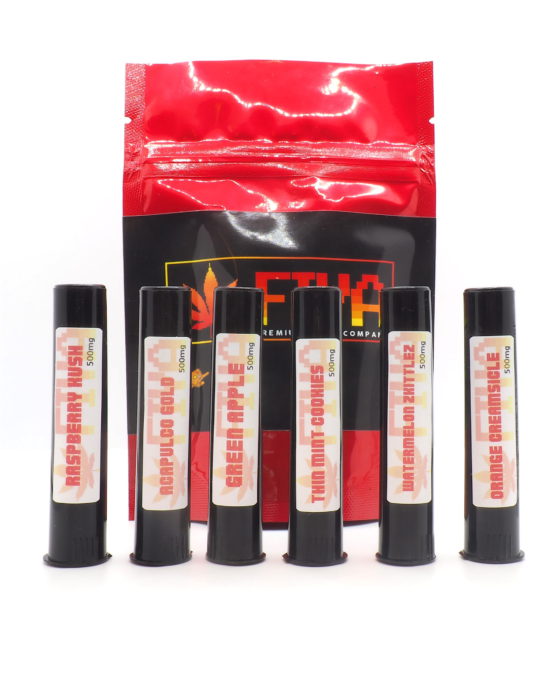 FIYA Refill Cartridge for Re usable Vape Pens 500mg Main scaled