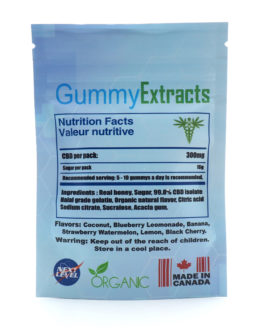 Gummy Extracts CBD Infused Gummies Back