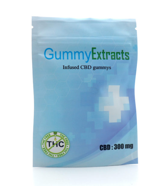 Gummy Extracts CBD Infused Gummies Front