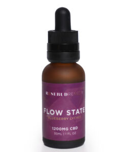 RoseBud Remedy CBD Experiences Drops Flow State
