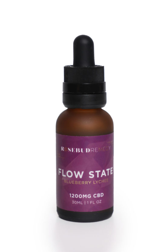 RoseBud Remedy CBD Experiences Drops Flow State