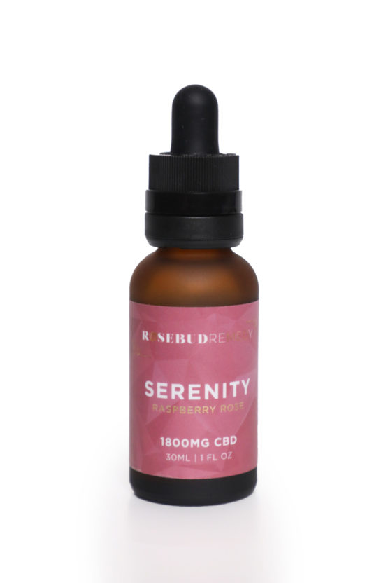 RoseBud Remedy CBD Experiences Drops Serenity