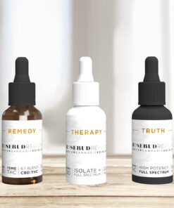 RoseBud Remedy Drops Tincture THC CBD