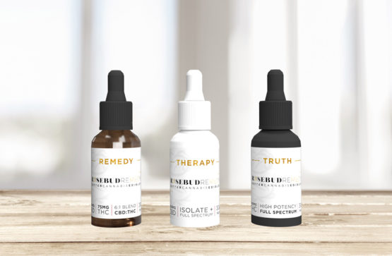 RoseBud Remedy Drops Tincture THC CBD