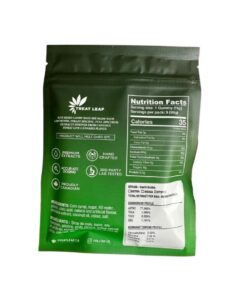 Treat Leaf Edibles Live Resin Candy Bags 40mg 9 Pack Gummy Back