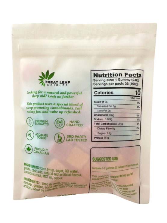 Treat Leaf Sleep Aid Edible Gummies