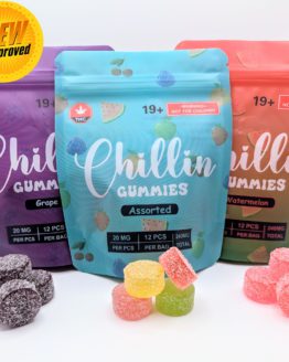240mg Assorted gummy group bag with New and Improved