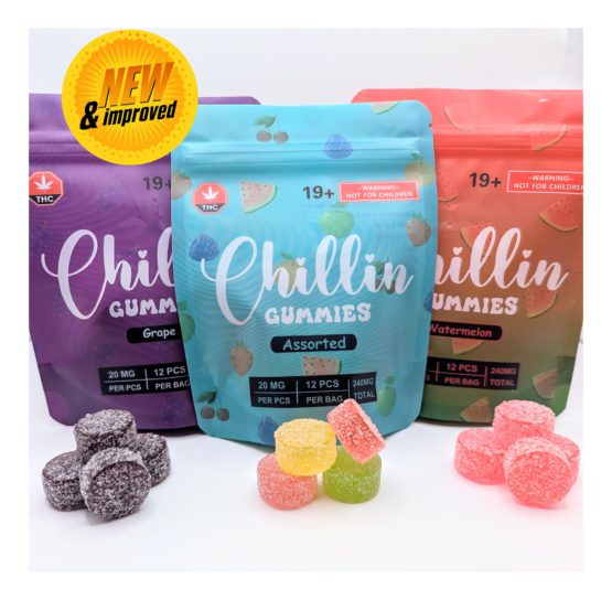 240mg Assorted gummy group bag with New and Improved New