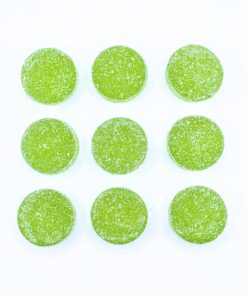 Chillin Gummies Edible 'Single Flavour' 240mg THC (12 pcs x 20mg) 31 CGGreenApple