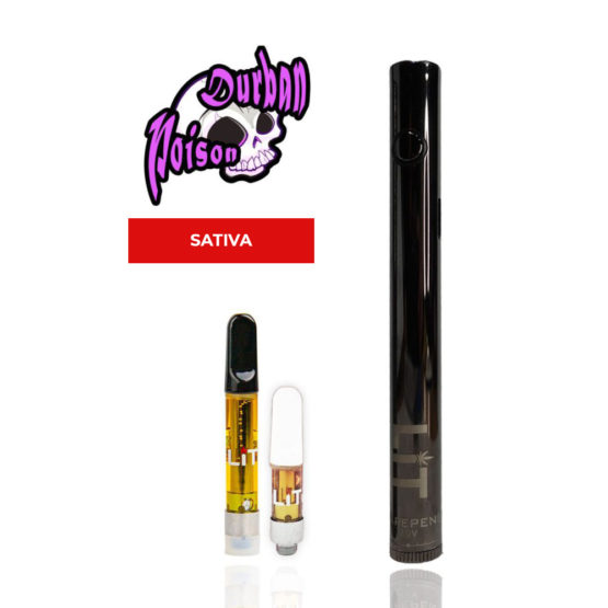 Durban Poison LiT Vape Pens THC Sativa