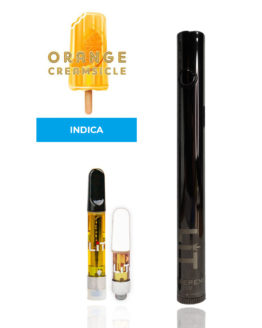 Orange Creamsicle LiT Vape Pens THC Indica