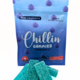 CG 500mg Blue Raspberry gummy bag
