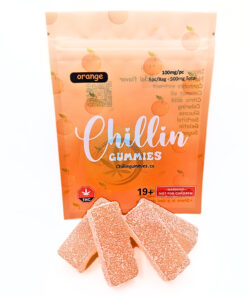 CG 500mg Orange gummy bag