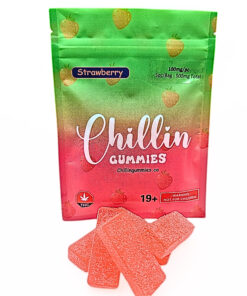 CG 500mg Strawberry gummy bag
