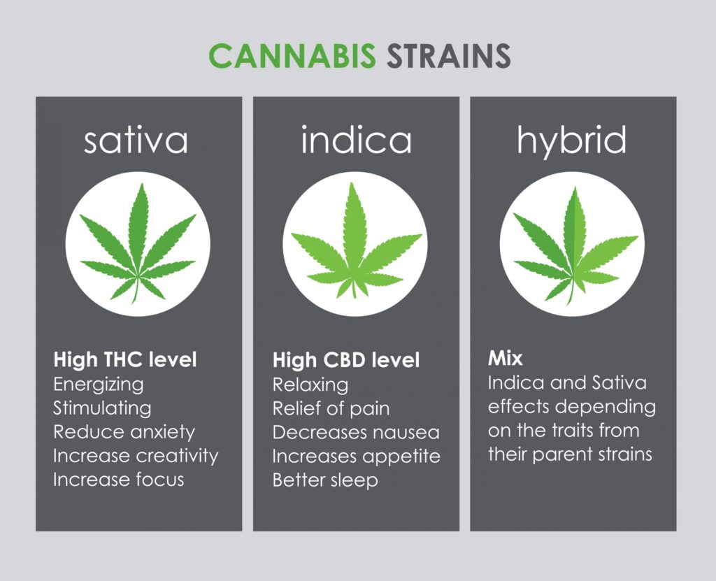 Indica, Sativa, and Hybrid Vapes