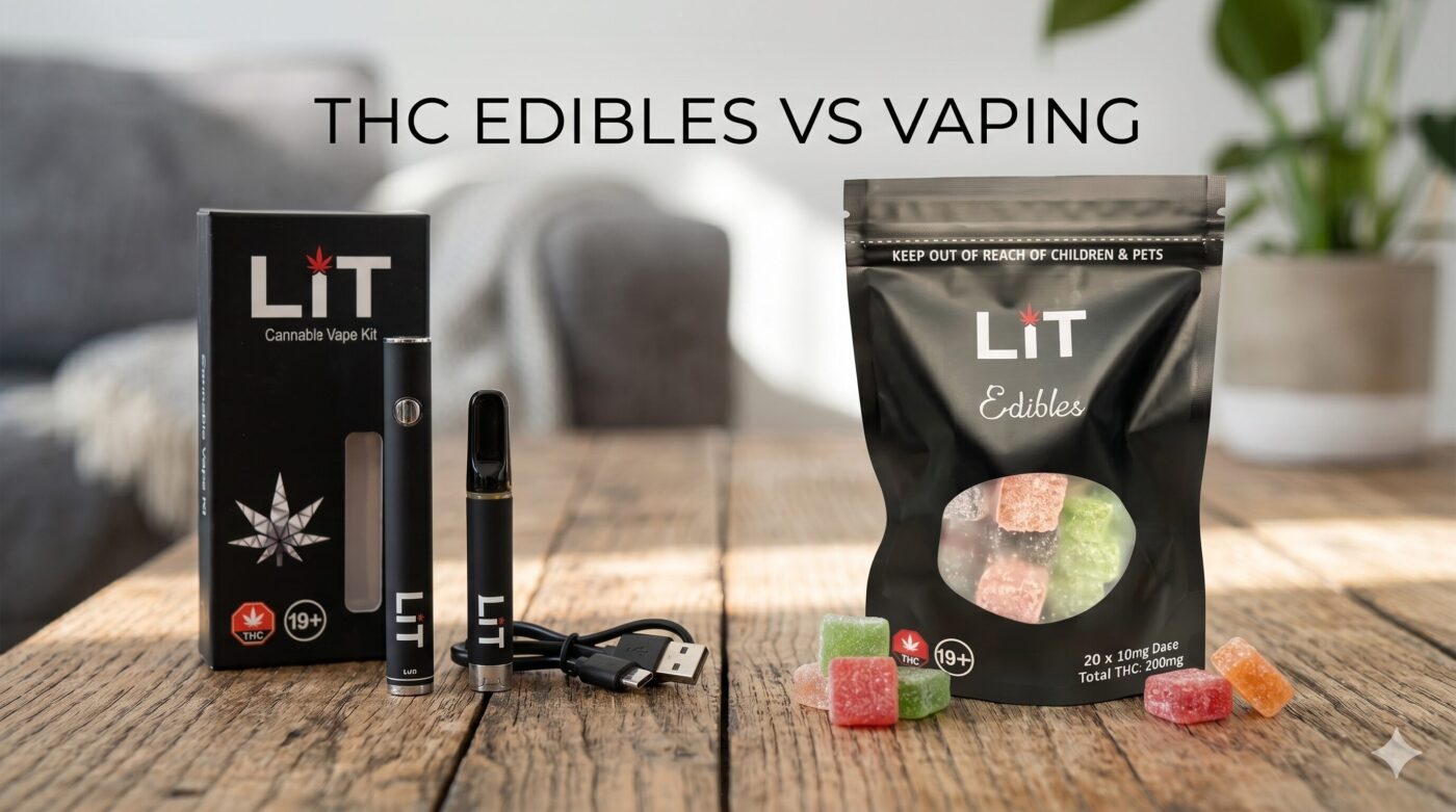 THC Edibles vs Vape Pens