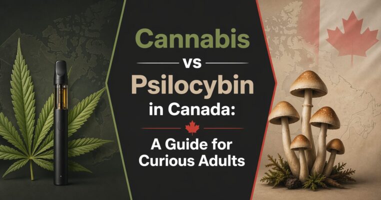 Cannabis vs psilocybin guide for Canadian adults