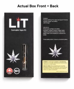 Cannabis Vape Kit LiT Vape Pens 1000mg