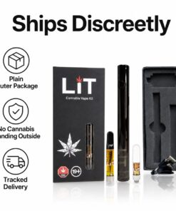 Cannabis Vape Kit LiT Vape Pens 1000mg Ships Discreetly