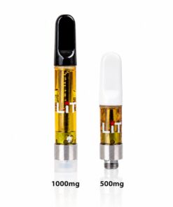 LiT Vape Pens 1000mg and 500mg side by side