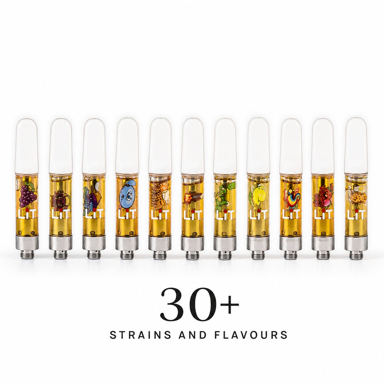 LiT 500mg THC Vape Cartridge Canada | All Strains