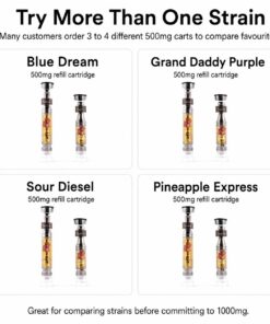 LiT Vape Pens 500mg Try More Than One Strain